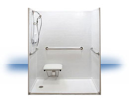 Walk in shower in Helena by Independent Home Products, LLC